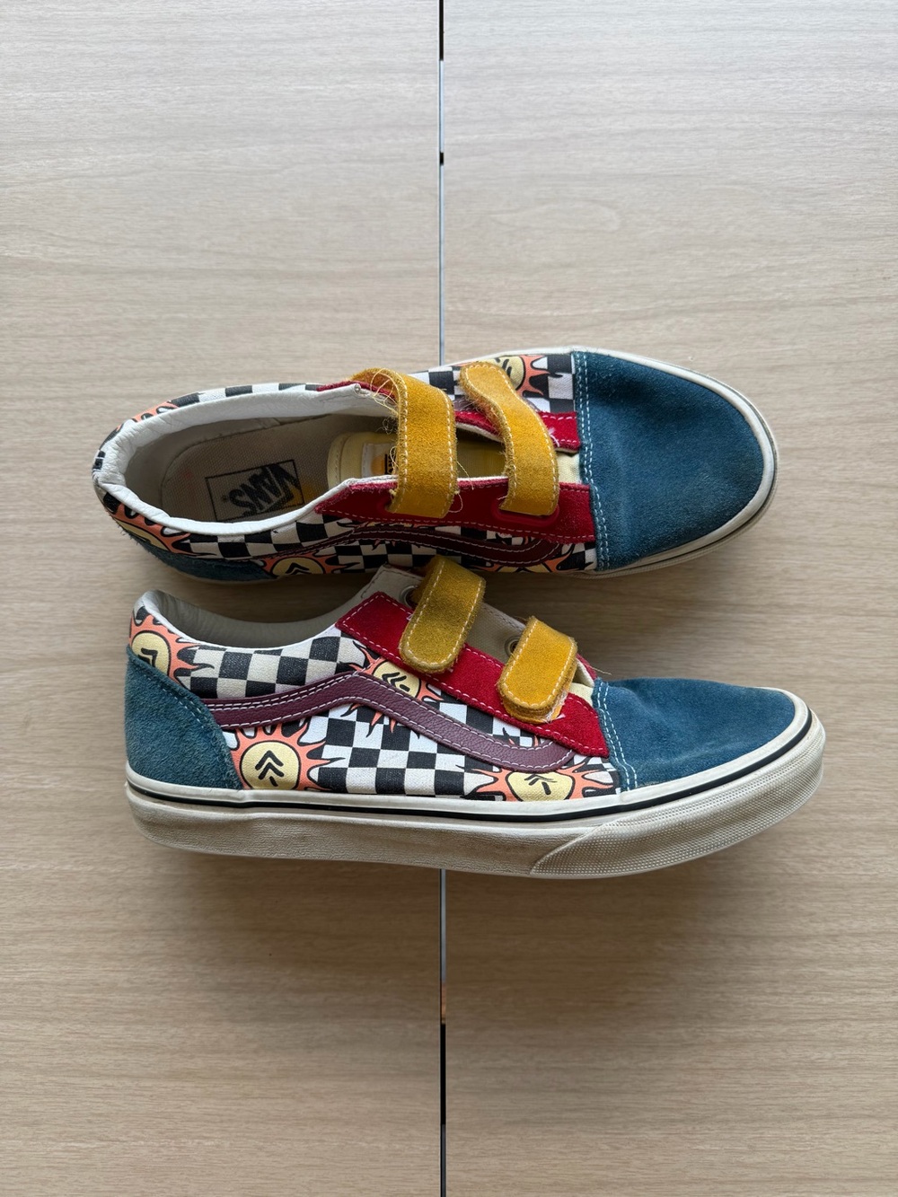 Vans + Parks Project Women’s Velcro Sneakers Size 8 - Read Description - Picture 4 of 5
